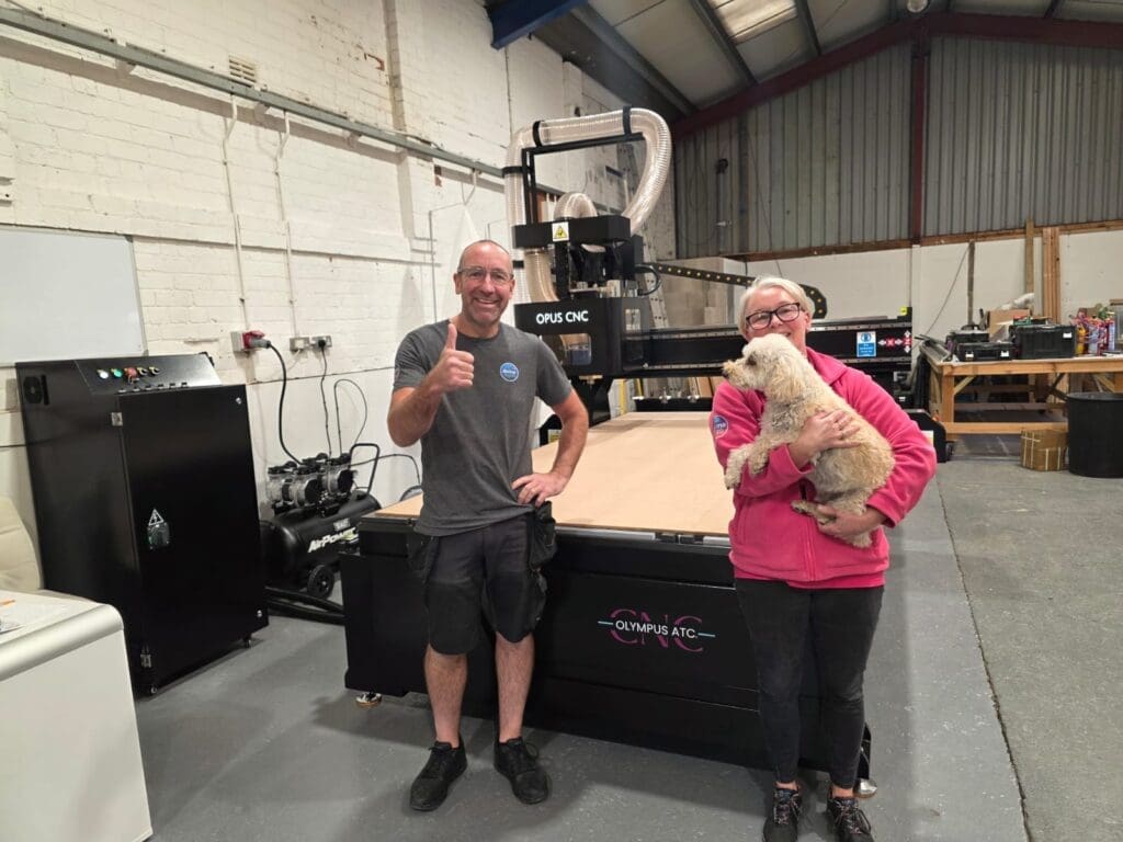 Olympus ATC CNC Router Installation in Preston